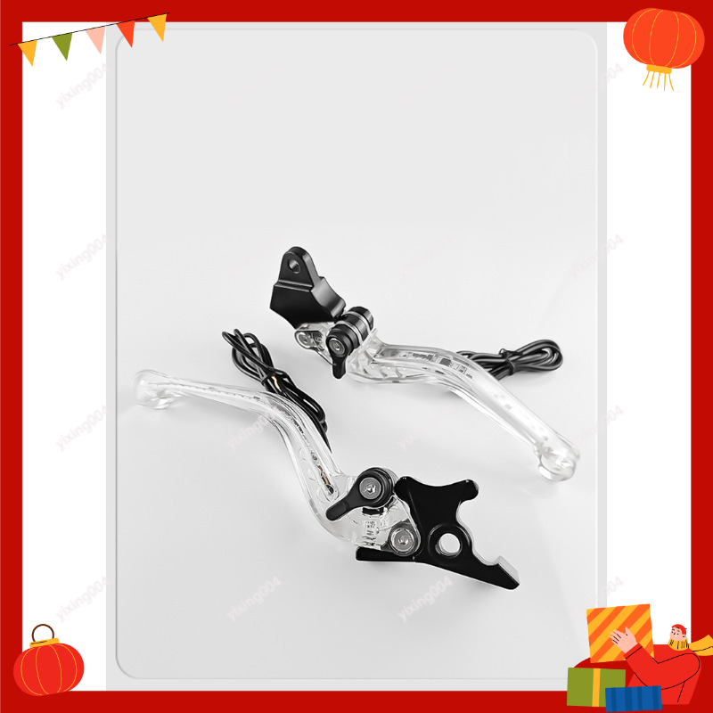 Brake Disc Motorcycle - LED Light Brake Clutch Lever, Turn