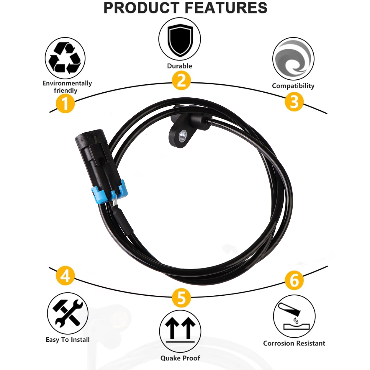 Front Wheel ABS Speed Sensor C - Motorcycle Brake Cable ulasan dan harga