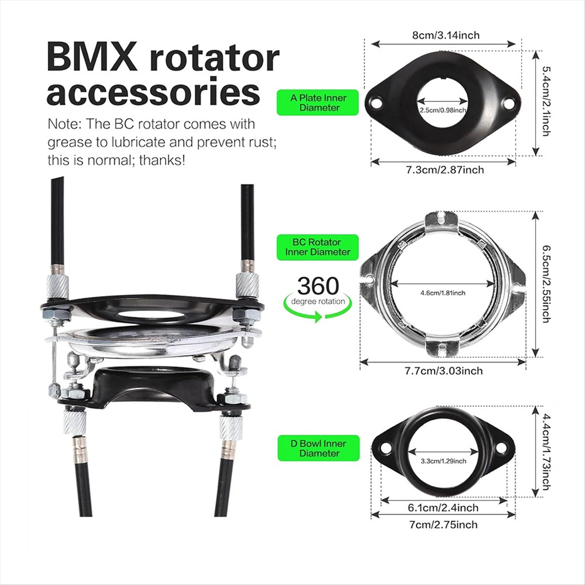 A61P Bike Gyro Brake Cables Fr - Brake Rotor ulasan dan harga